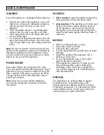 Preview for 7 page of Simplicity DCR041C1BSLDB-6 Owner'S Manual