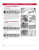 Preview for 21 page of Simplicity DenimStar sw210 Instruction Manual & Reference Manual