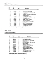 Предварительный просмотр 71 страницы Simplicity GTH Series Parts Manual