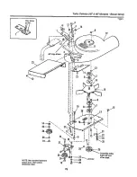 Предварительный просмотр 78 страницы Simplicity GTH Series Parts Manual