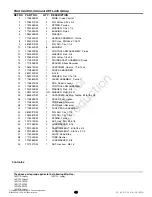 Preview for 45 page of Simplicity Lecacy 2900 Series Parts Manual