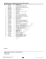 Preview for 123 page of Simplicity Lecacy 2900 Series Parts Manual