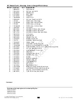 Preview for 141 page of Simplicity Lecacy 2900 Series Parts Manual