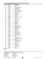 Preview for 47 page of Simplicity Legacy XL 2027 Series Parts Manual