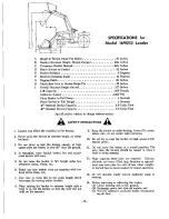 Preview for 10 page of Simplicity Loader 1690112 Operator'S Manual