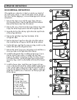 Предварительный просмотр 6 страницы Simplicity RBCT365BSS Owner'S Manual