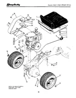 Предварительный просмотр 28 страницы Simplicity Rear Engine Riders Parts Manual