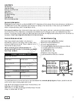 Preview for 5 page of Simplicity Regent 1840RD Operator'S Manual