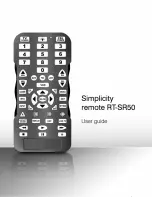 Предварительный просмотр 1 страницы Simplicity RT-SR50 User Manual