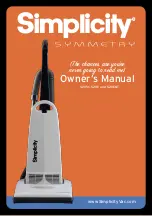 Simplicity S20E Owner'S Manual preview