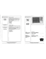 Предварительный просмотр 1 страницы Simplicity SAC7004 User Manual