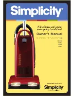 Simplicity SCRS SCRD SCRP Owner'S Manual preview