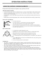 Preview for 9 page of Simplicity SER241WC Owner'S Use And Care Manual