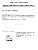 Preview for 12 page of Simplicity SER241WC Owner'S Use And Care Manual