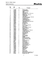 Предварительный просмотр 9 страницы Simplicity Sno-Away 8-60 Parts Manual