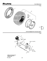 Предварительный просмотр 16 страницы Simplicity Sno-Away 8-60 Parts Manual