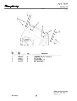 Предварительный просмотр 22 страницы Simplicity Sno-Away 8-60 Parts Manual