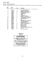 Preview for 35 page of Simplicity Sovereign GTH-L 2800 Series Parts Manual