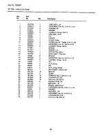 Preview for 51 page of Simplicity Sovereign GTH-L 2800 Series Parts Manual