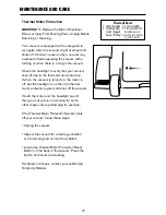 Preview for 22 page of Simplicity Symmetry S20D Owner'S Manual