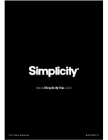 Предварительный просмотр 28 страницы Simplicity Synchrony S30D Owner'S Manual