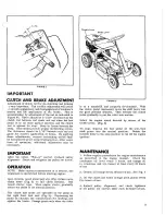 Preview for 3 page of Simplicity Wonderboy 404 Operator'S Manual