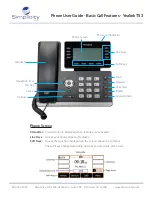 Preview for 1 page of Simplicity Yealink T53 User Manual