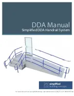 Simplified Building DDA Handrail System Manual preview