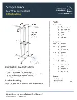 Simplified Building Simple Rack Instructions preview