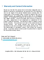 Preview for 11 page of Simplified MFG EX1L User Manual