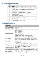 Preview for 4 page of Simplified MFG EX2ARC User Manual