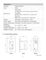 Preview for 5 page of Simplified MFG TXIWKT User Manual