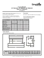 SimpliFire SF-FORMAT36 Instruction Manual preview