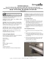 SimpliFire SF-SC43-BK Service Manual preview