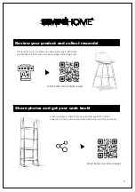 Preview for 3 page of SIMPLIHOME 3AXCSAW-09 Manual