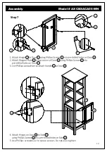 Предварительный просмотр 14 страницы SIMPLIHOME Acadian AXCBSACA05-WH Manual