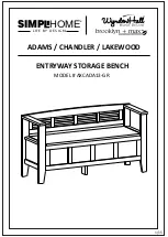 Предварительный просмотр 1 страницы SIMPLIHOME AXCADA13-GR Manual