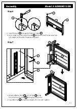 Предварительный просмотр 13 страницы SIMPLIHOME AXWSH012-GR Assembly Instructions Manual