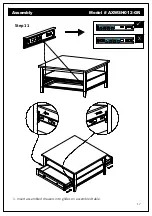 Предварительный просмотр 17 страницы SIMPLIHOME AXWSH012-GR Assembly Instructions Manual