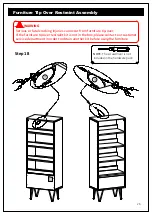 Предварительный просмотр 26 страницы SIMPLIHOME brooklyn + max WundenHall AXCCHS09-RNAB Assembly Instructions Manual