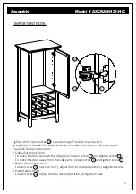 Предварительный просмотр 16 страницы SIMPLIHOME brooklyn+max WynclenHall AXCRAMH29-HIC Manual