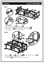 Предварительный просмотр 13 страницы SIMPLIHOME WyndenHall Brooklyn+Max 3AXCADM-03 Manual