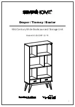 Предварительный просмотр 1 страницы SIMPLIHOME WyndenHall Brooklyn + Max 3AXCDRP-13-TK Manual