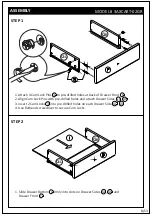 Предварительный просмотр 8 страницы SIMPLIHOME WyndenHall Brooklyn + Max ARTISAN 3AXCART-02GR Assembly Instructions Manual