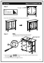 Предварительный просмотр 12 страницы SIMPLIHOME WyndenHall Brooklyn + Max AXCAMH14-GR Assembly