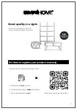 Preview for 2 page of SIMPLIHOME WyndenHall Brooklyn + Max AXCPTCON4-MAR Assembly Instructions Manual