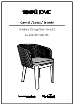 Preview for 7 page of SIMPLIHOME WyndenHall Brooklyn + Max AXCPTDS7-CAR Assembly Instructions Manual