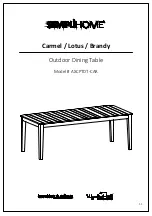 Preview for 11 page of SIMPLIHOME WyndenHall Brooklyn + Max AXCPTDS7-CAR Assembly Instructions Manual