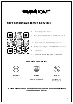 Preview for 4 page of SIMPLIHOME WyndenHall Brooklyn + Max AXCPTDS7-CYP Assembly Instructions Manual