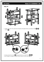 Предварительный просмотр 15 страницы SIMPLIHOME WyndenHall Brooklyn+Max AXCWSH011-BL Manual